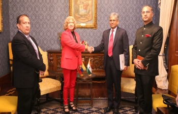 Visita oficial de Shri Saurabh Kumar, Secretario (Este), MAE a Venezuela del 20 al 22 de noviembre de 2022